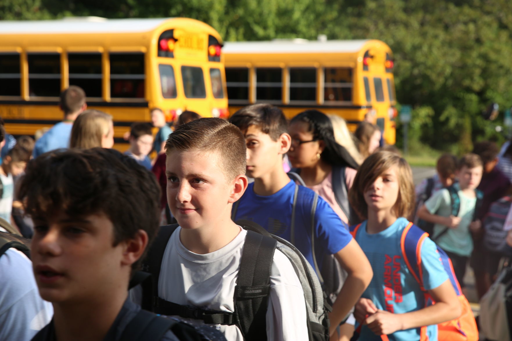 First Day at Upper Township Middle School